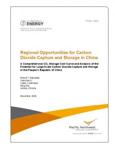 Regional Opportunities for Carbon Dioxide