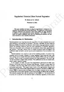 Regularized Extended Skew-Normal Regression