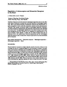 Regulation of Adrenoceptors and Muscarinic Receptors in the Heart