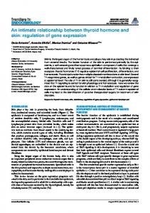 regulation of gene expression