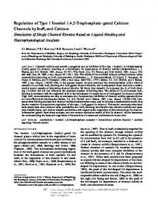 Regulation of Type 1 Inositol 1,4,5-Trisphosphate ... - BioMedSearch