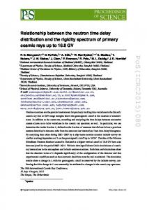 Relationship between the Neutron Time Delay Distribution and the