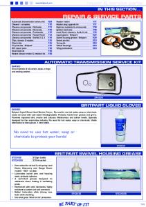 REPAIR & SERVICE PARTS