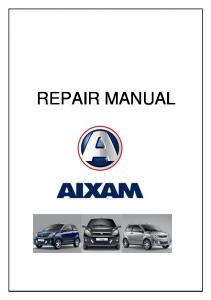 REPAIR MANUAL