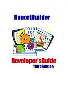 Report Builder Manual