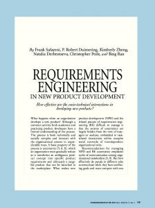 requirements engineering - Personal.psu.edu - Penn State