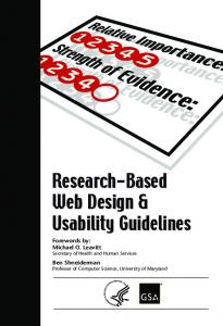 Research-Based Web Design & Usability Guidelines - Usability.gov