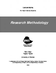 Research Methodology