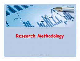 Research Methodology