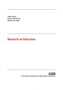 Research on Education