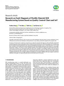 Research on Fault Diagnosis of Flexible Material R2R Manufacturing ...