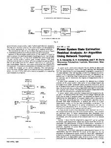 Residual Analysis: An Algorithm - IEEE Xplore