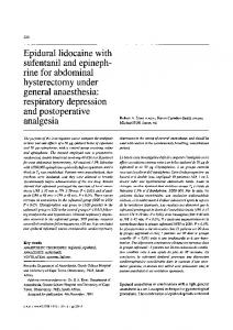 respiratory depression - Springer Link