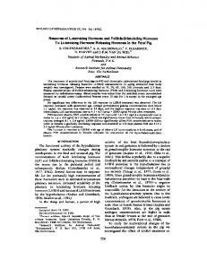 Response of Luteinizing Hormone and Follicle-Stimulating Hormone