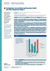 resting heart rate and ideal cardiovascular health: the Paris