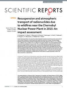 Resuspension and atmospheric transport of ... - Semantic Scholar