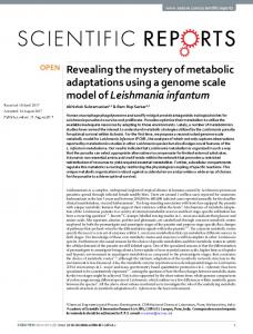 Revealing the mystery of metabolic adaptations using