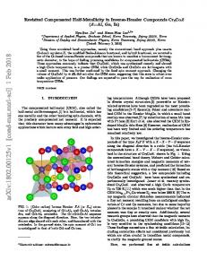 Revisited Compensated Half-Metallicity in Inverse-Heusler ...