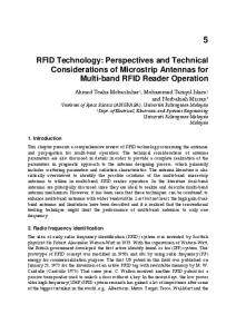 RFID Technology: Perspectives and Technical