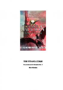 Rick Riordan – [ Percy Jackson & the Olympians 03 ] The Titan's Curse