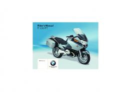 Rider's Manual R 1200 RT