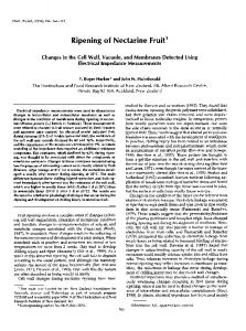 Ripening of Nectarine Fruit - NCBI