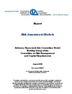 Risk Assessment Models