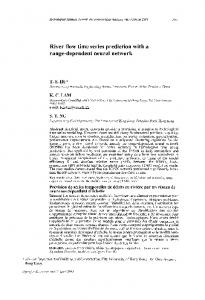 River flow time series prediction with a range ... - Semantic Scholar