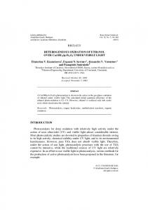 RKCL4233 HETEROGENEOUS OXIDATION OF ...