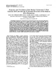 RNA Polymerase - Europe PMC