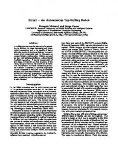 Roball An Autonomous Toy-Rolling Robot - Semantic Scholar