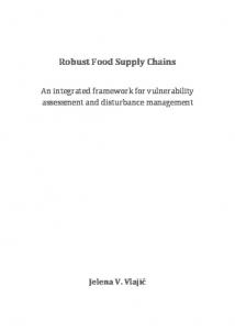 Robust Food Supply Chains