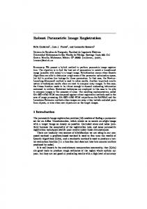 Robust Parametric Image Registration