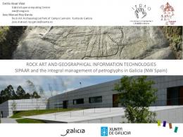 Rock-art an geographical information tecnologies: SIPAAR and the ...