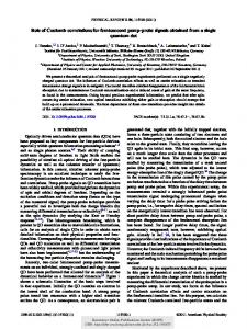 Role of Coulomb correlations for femtosecond ... - Semantic Scholar