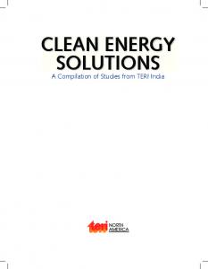 Role of smart technologies in promoting distributed generation ... - TERI