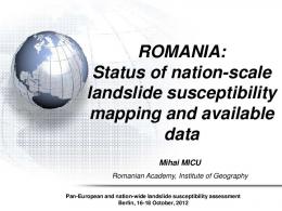 ROMANIA - EOST