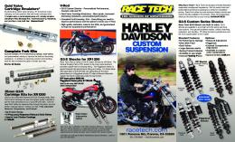 RT for Harley-Davidsons Brochure