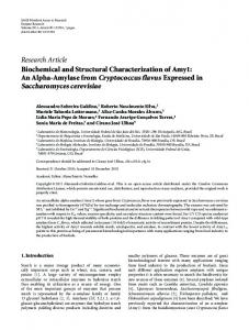 Saccharomyces cerevisiae - BioMedSearch