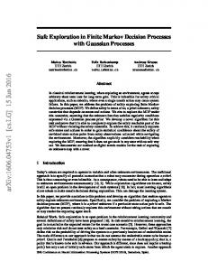 Safe Exploration in Finite Markov Decision Processes with Gaussian ...