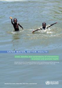 safer water , better health