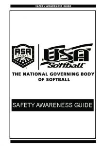 SAFETY AWARENESS GUIDE