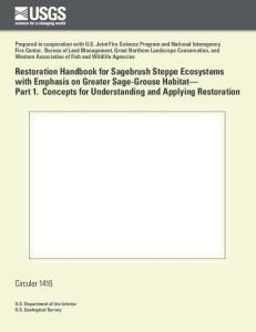 Sagebrush Steppe Ecosystems