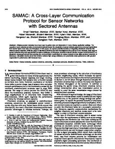 SAMAC: A Cross-Layer Communication Protocol for ... - IEEE Xplore