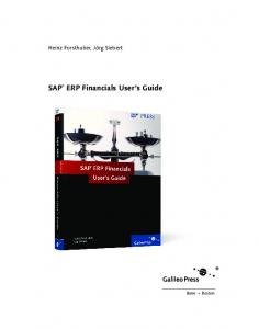 SAP ERP Financials User's Guide