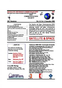satellite & space - Satellite and Space Communications Technical