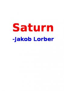 Saturn - JakobLorberBooks.Com