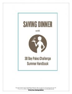 Saving Dinner - 30 Day Paleo Challenge