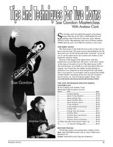 Sax Gordon - Dorn Publications