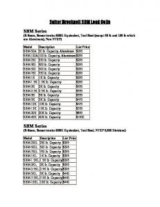 SBM Series Brochure - Mountain Scales